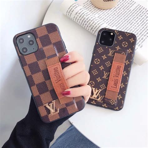 louis vuitton leather iphone case